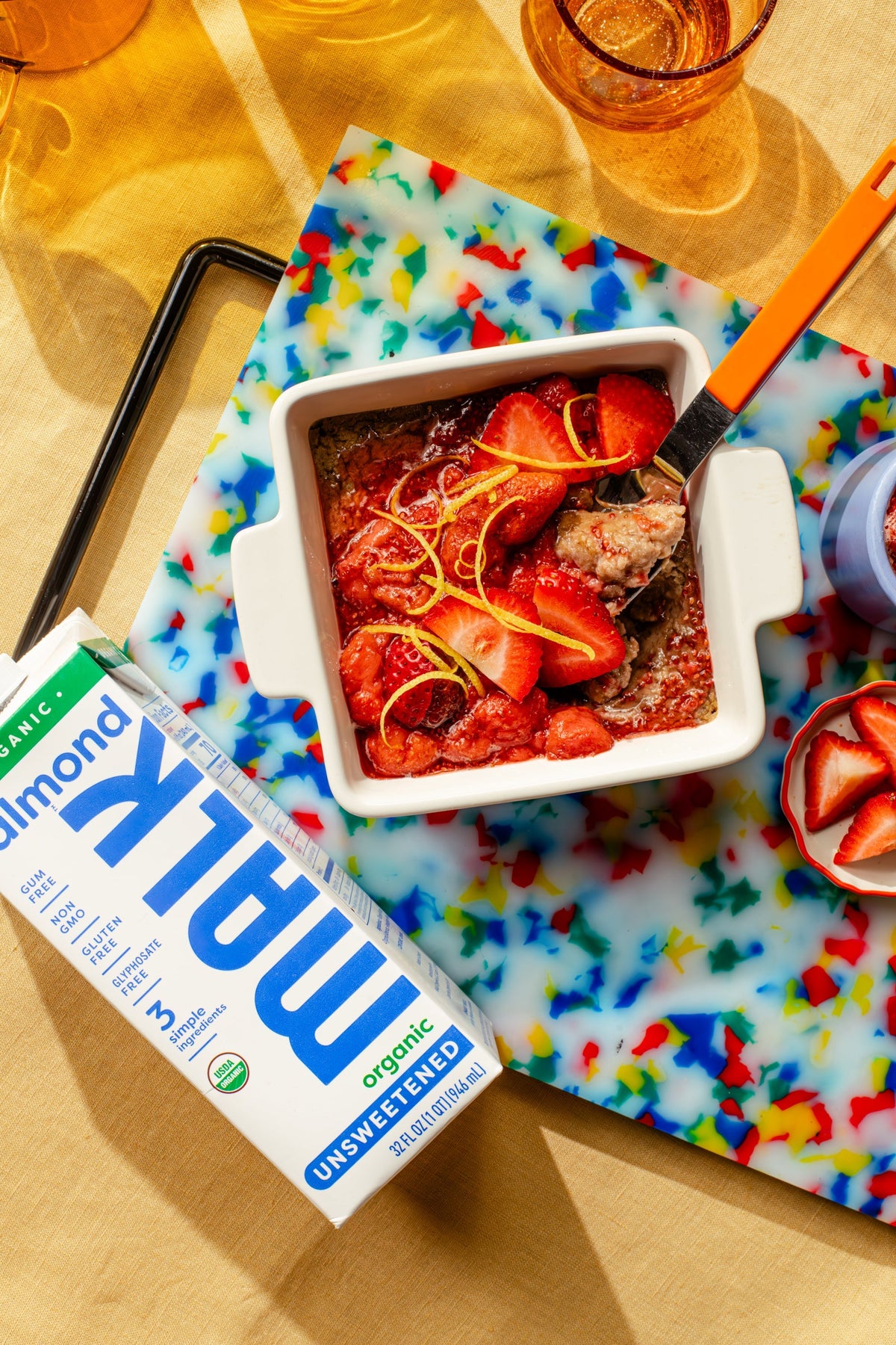 Jam-Filled Baked Oats