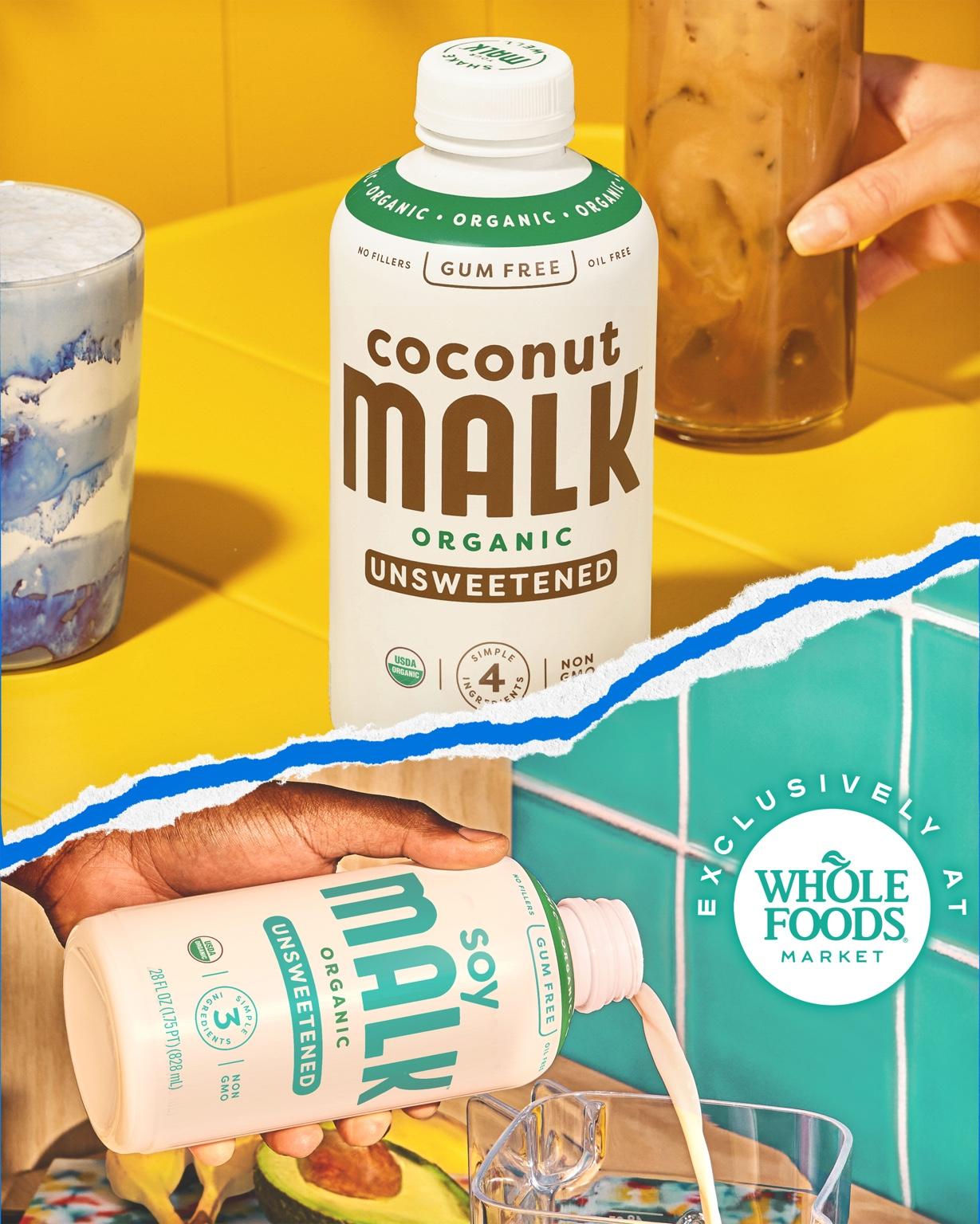 MALK Organics Debuts Coconut and Soy SKUs