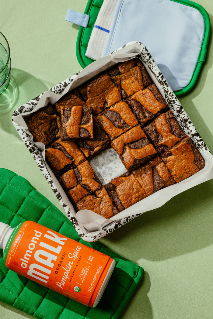 Chocolate Pumpkin Brownies
