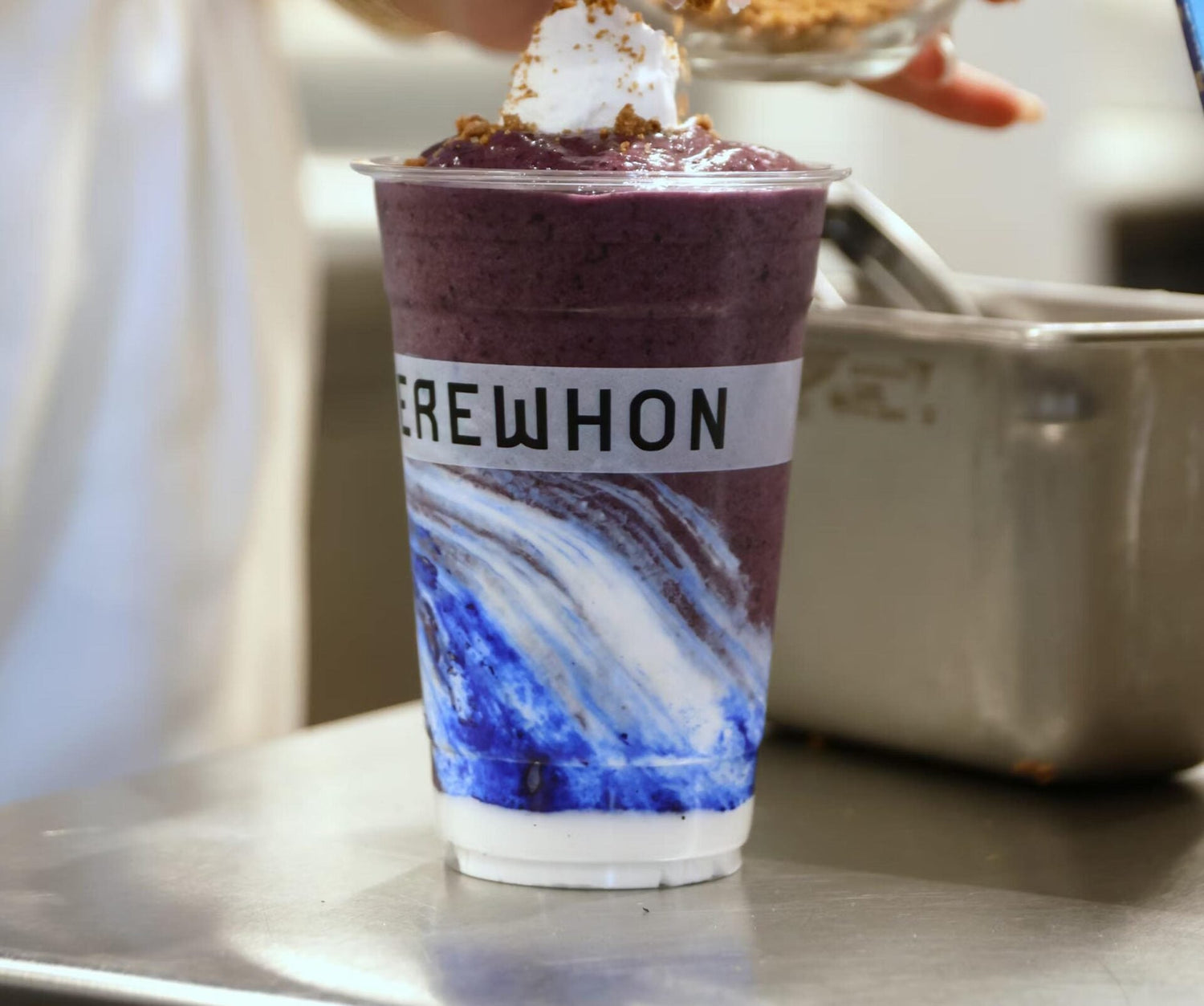 Elite Daily: I Tried Elsa Hosk’s Summer Blueberry Cobbler Erewhon Smoothie