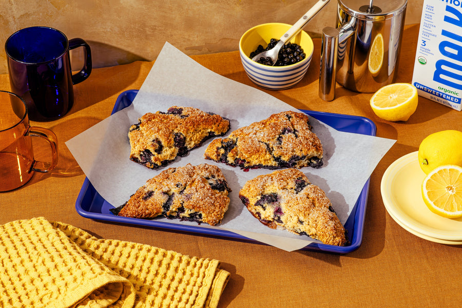 Sourdough Blueberry Scones