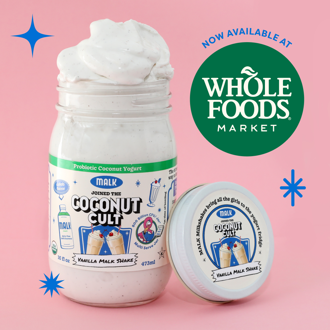 Vanilla MALK Shake Coconut Cult Is Now Available at Whole Foods Market
