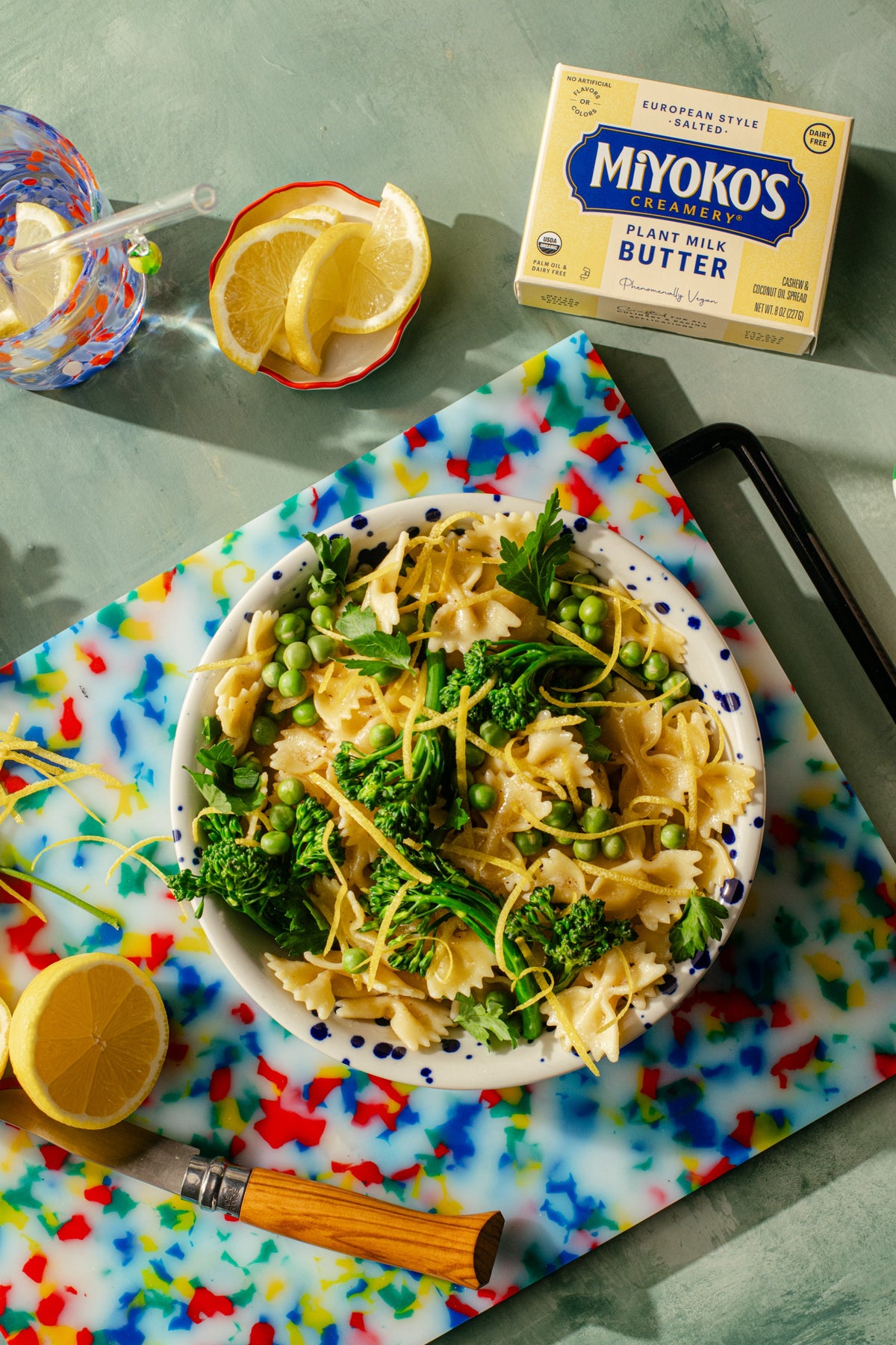 Savory Lemon Butter Pasta
