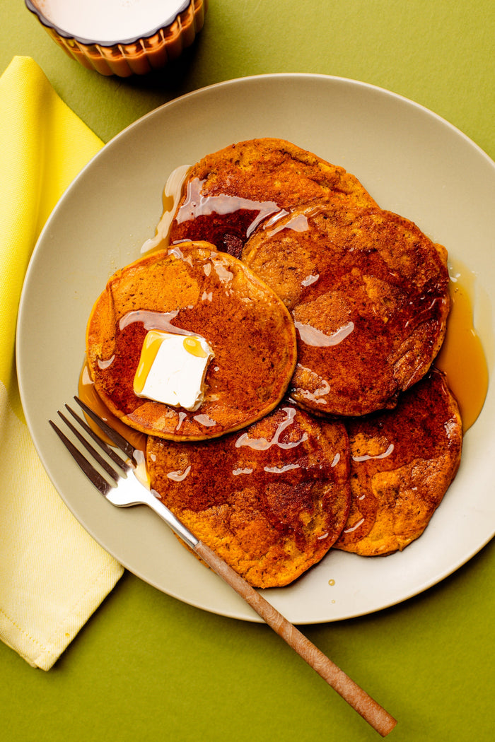 Fluffy Pumpkin Pancakes