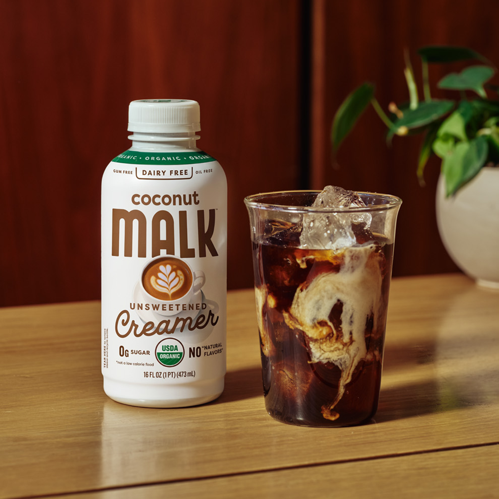 Unsweetened Coconut Milk Coffee Creamer | Dairy-Free | MALK