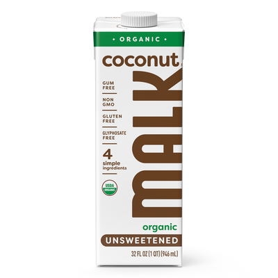 Shelf-Stable Unsweetened Coconut Milk