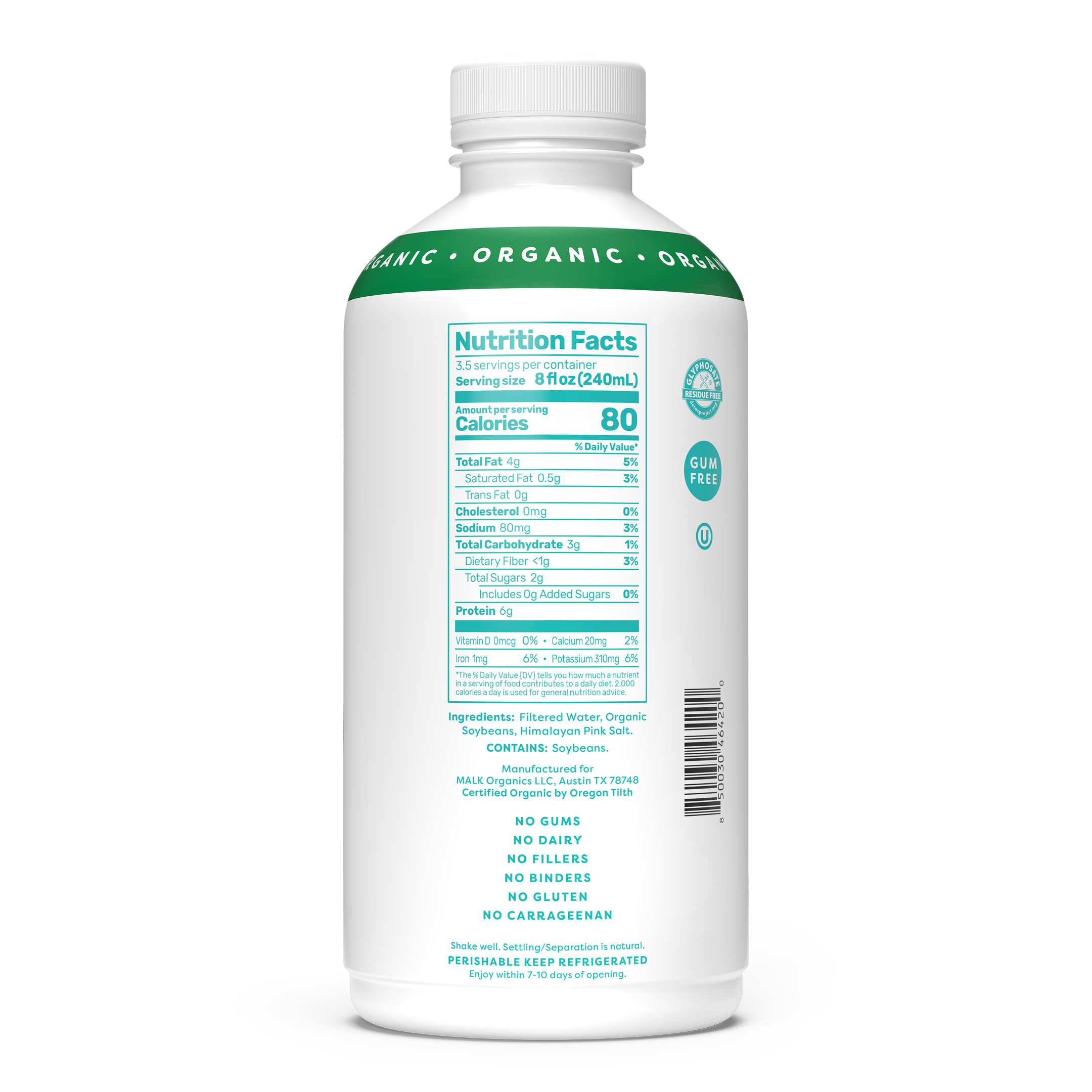 Unsweetened Soy